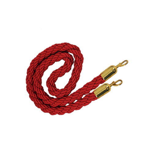 Red rope with snap ends