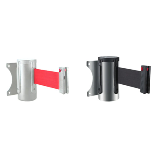 Wall unit with retractable belt