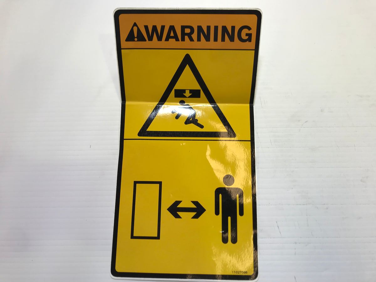 WARNING DECAL